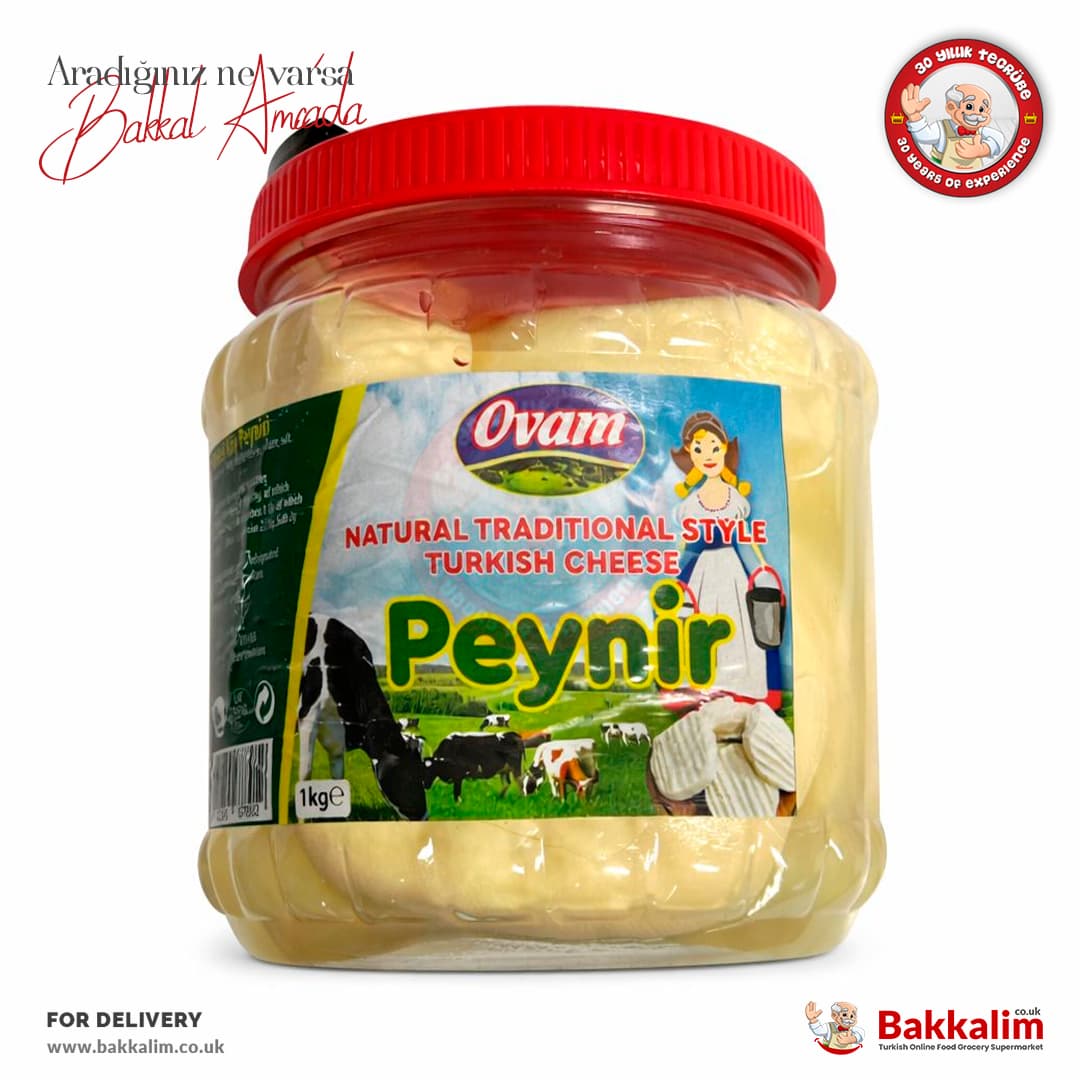 Ovam Natural Village Cheese Turkish Traditional Style 1000g