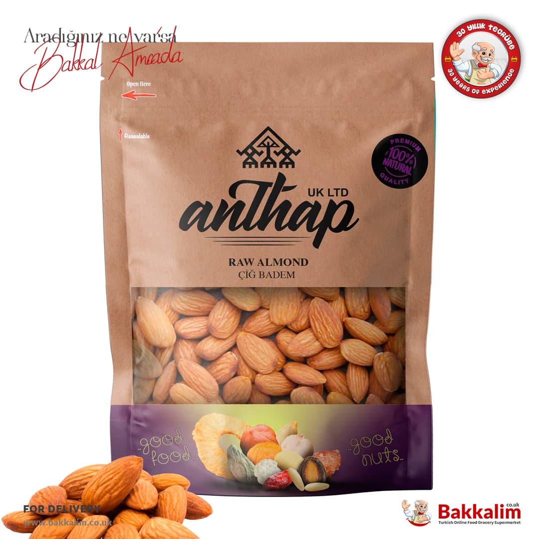 Anthap Raw Almond 1000g