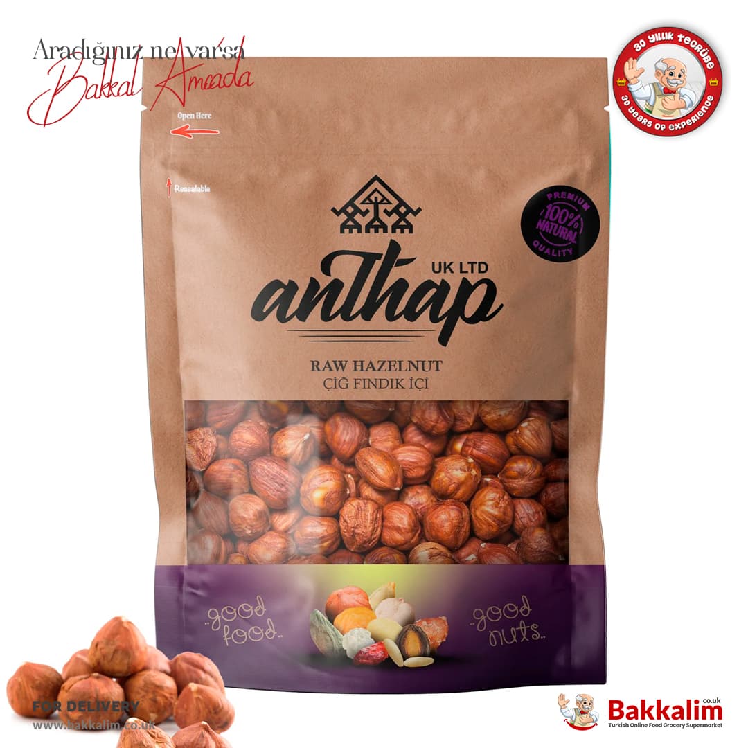 Anthap Raw Hazelnut 1000g