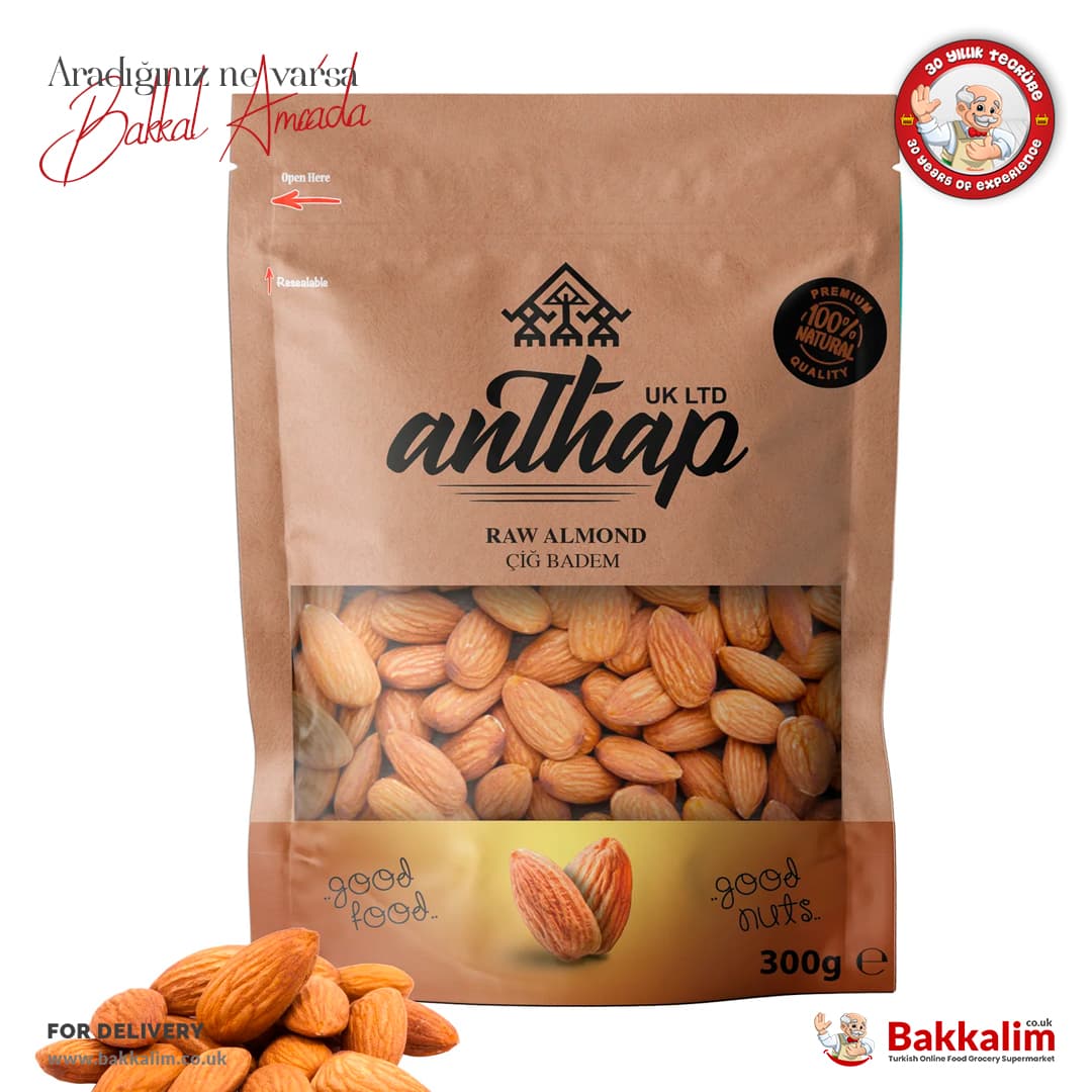 Anthap Almond Raw 300g