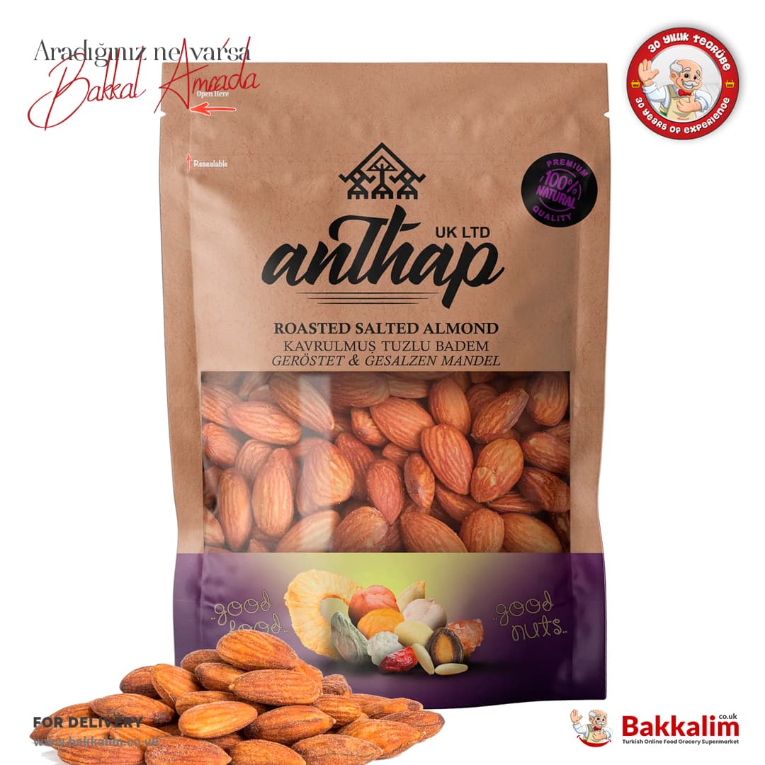 Anthap Almond Roasted And Salted 1000g