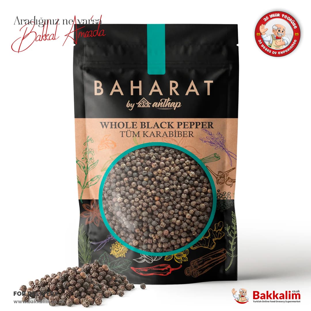Anthap Black Pepper Whole Spicy 90g