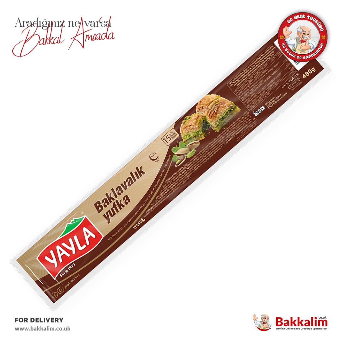 Yayla Filo Pastry Leaves 480g
