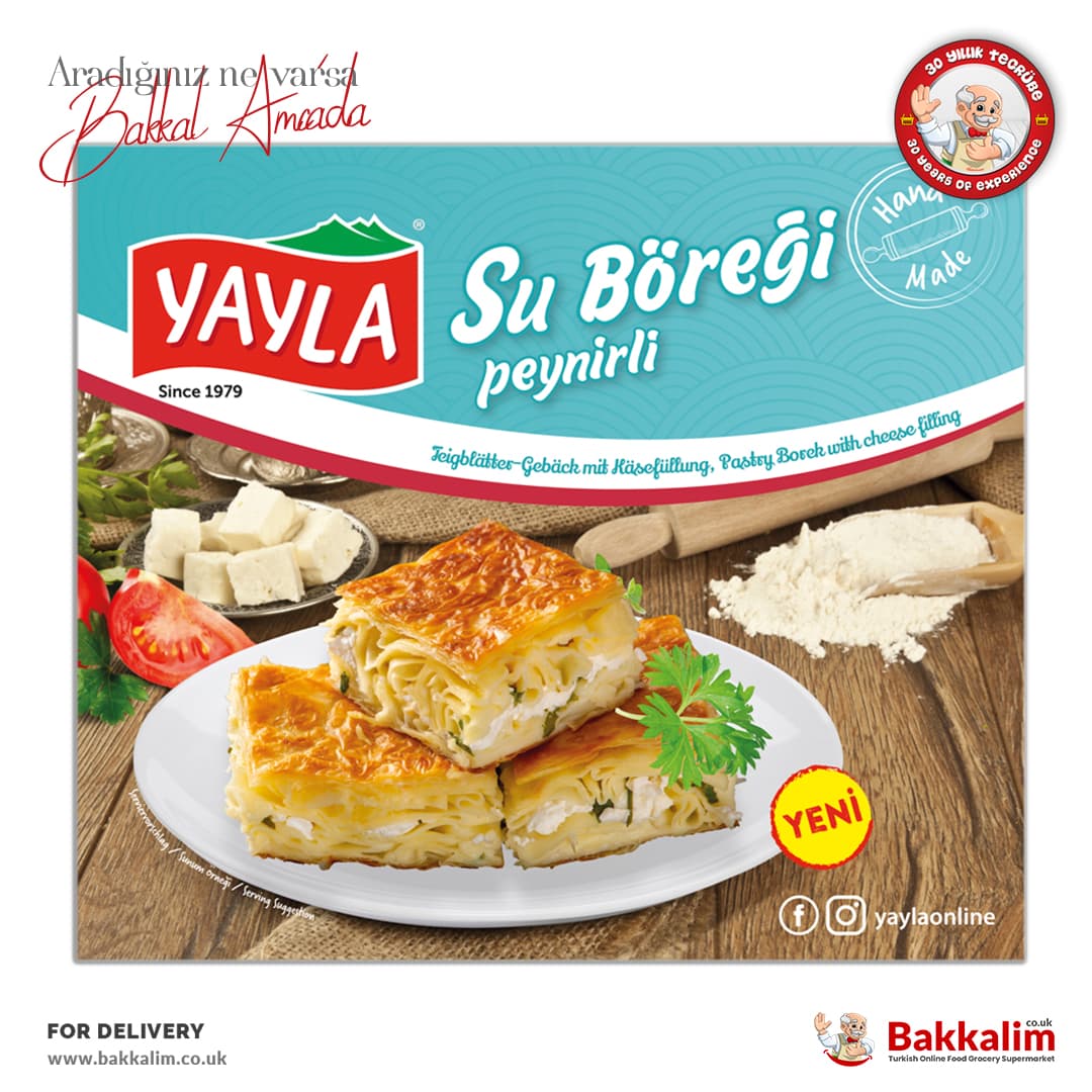 Yayla Pastry Borek With Cheese Filling 700g