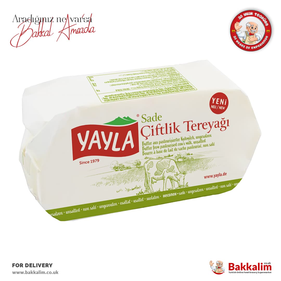 Yayla Farm Butter Unsalted 250g
