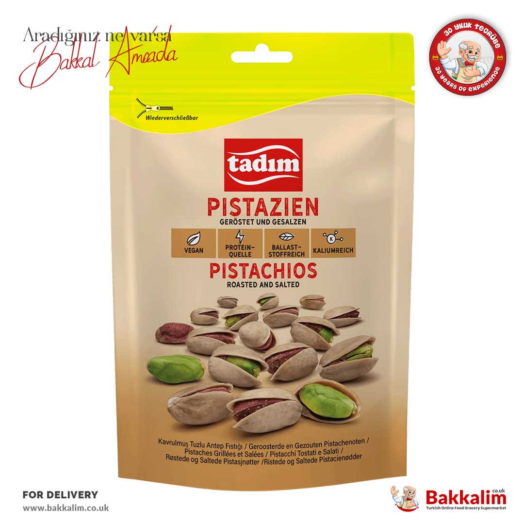 Tadim California Pistachios Roasted And Salted 150g