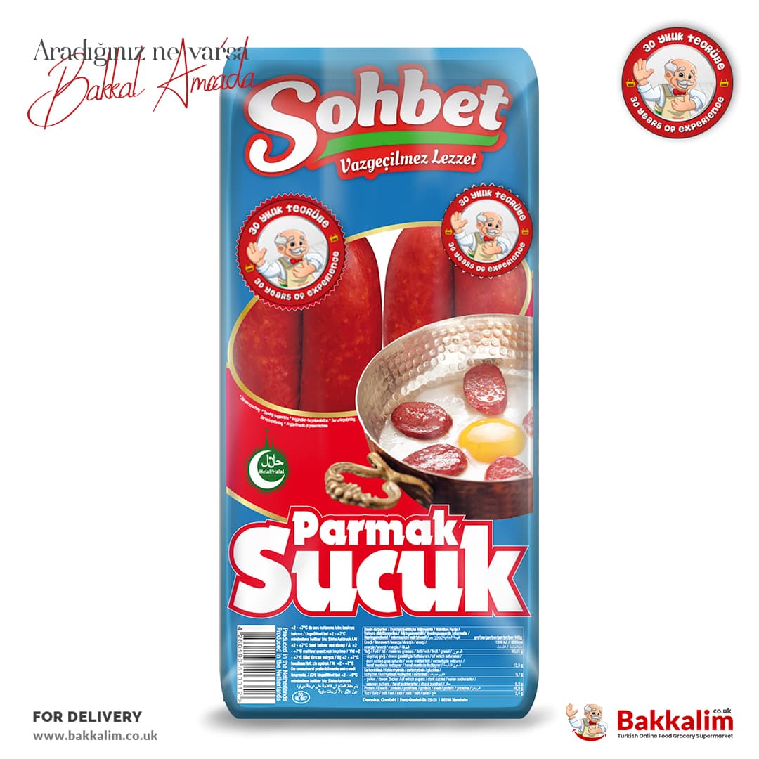 Sohbet Finger Garlic Sausage 200g