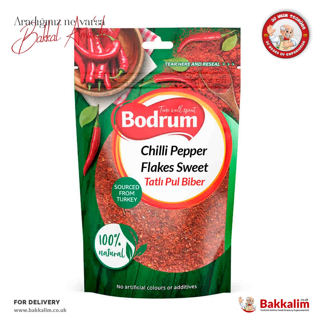 Bodrum Chilli Pepper Flakes Sweet 100g