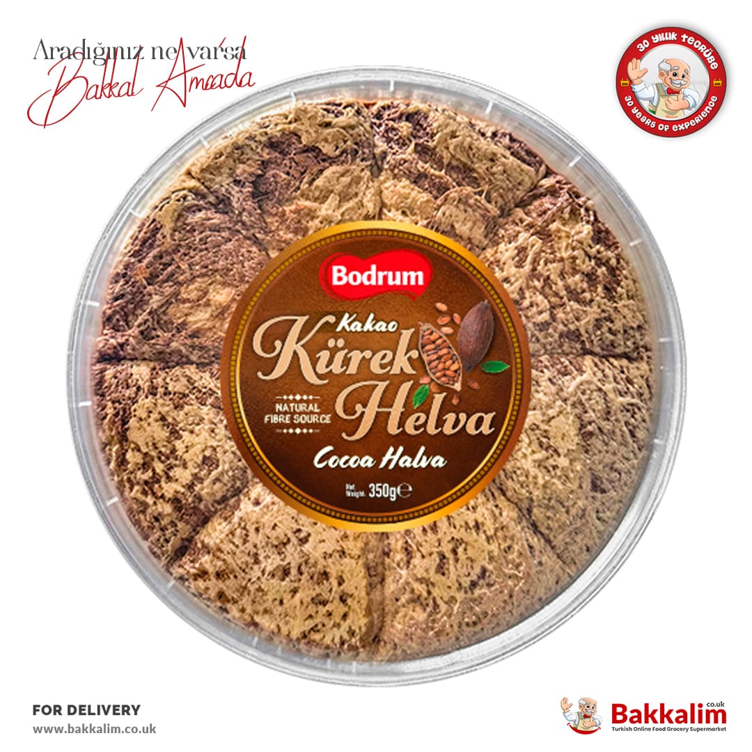 Bodrum Cocoa Kurek Halva 350g