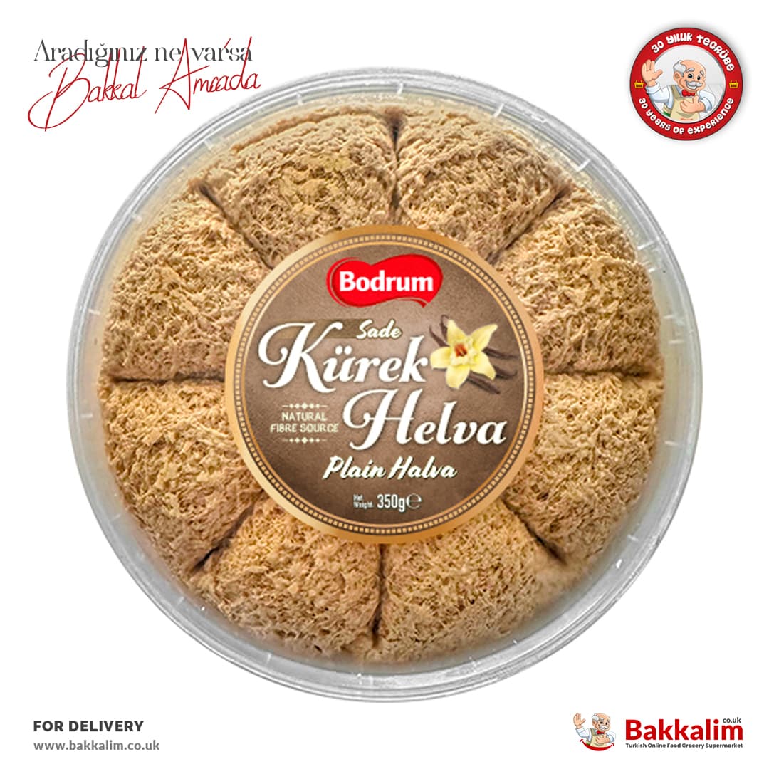 Bodrum Plain Kurek Halva 350g