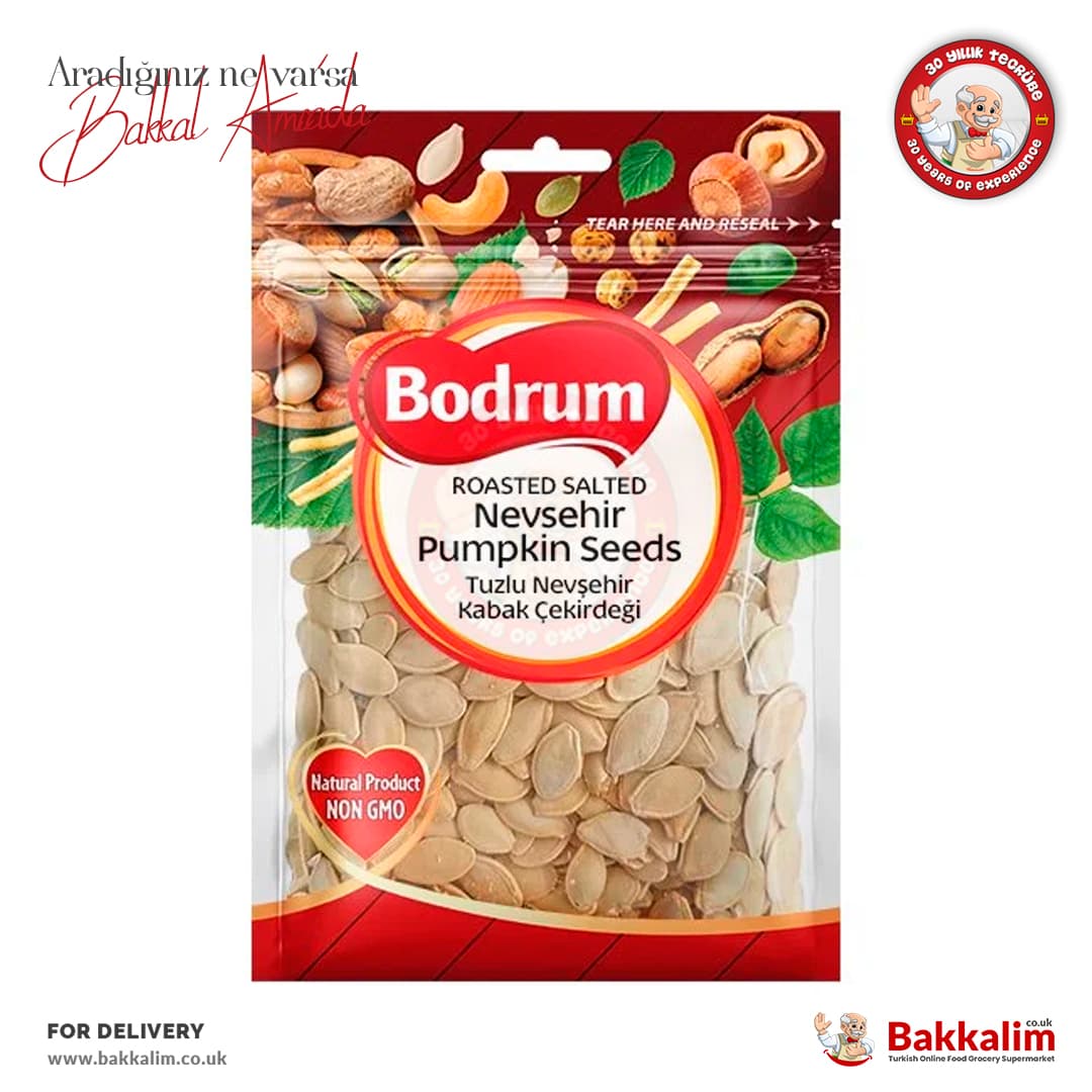 Bodrum Nevsehir Pumpkin Seeds Roasted Salted 150g