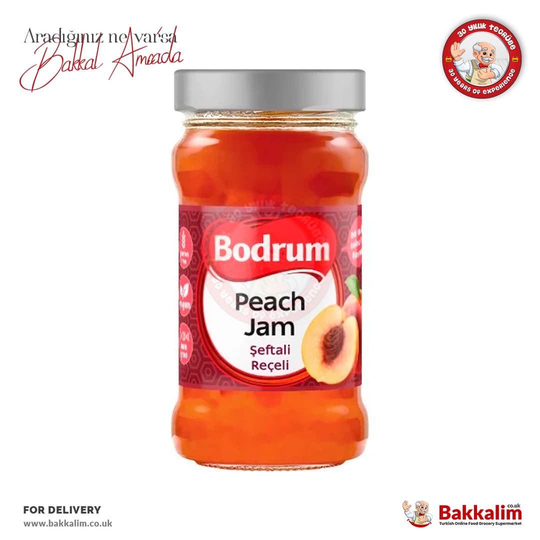 Bodrum Peach Jam 380g