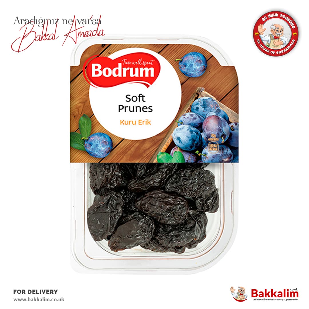 Bodrum Whole Soft Prunes 250g