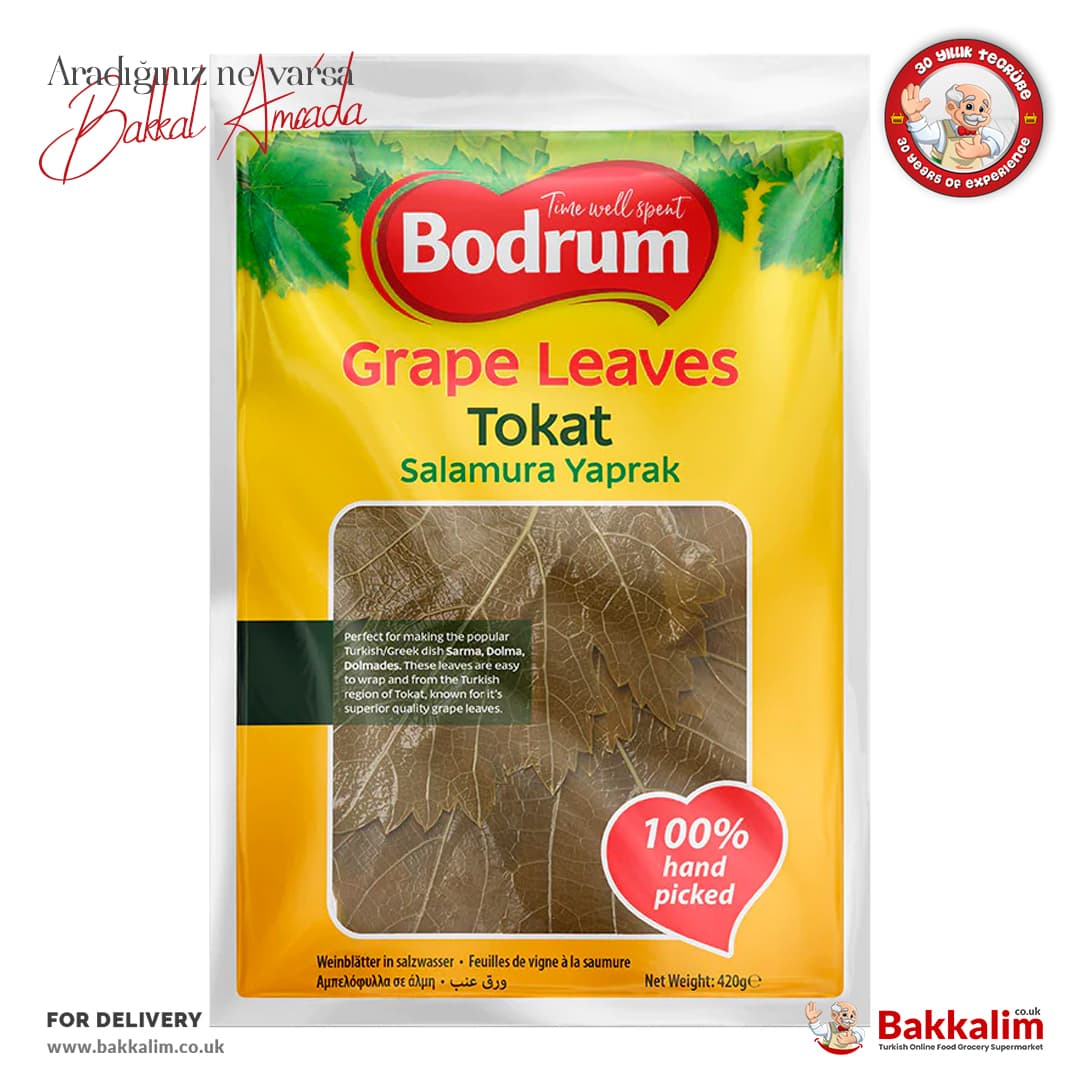 Bodrum Tokat Grape Leaves 420g