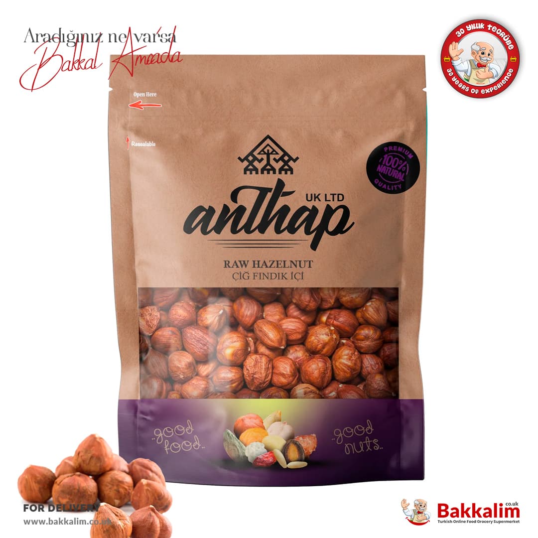Anthap Hazelnut Raw 300g