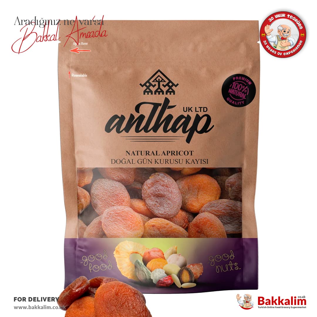 Anthap Natural Sun-Dried Apricot 1000g