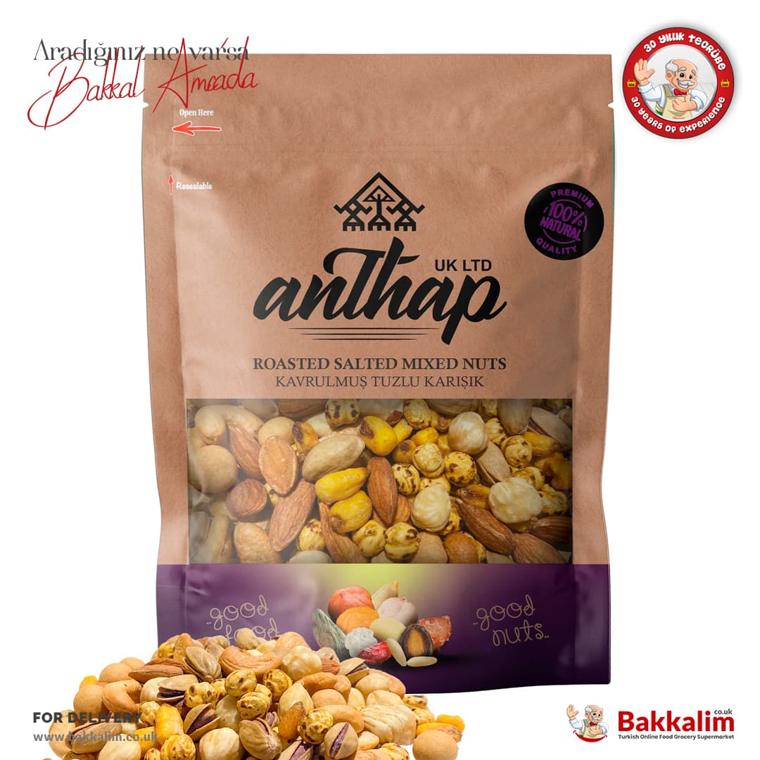 Anthap Mixed Nuts Roasted and Salted 1000g