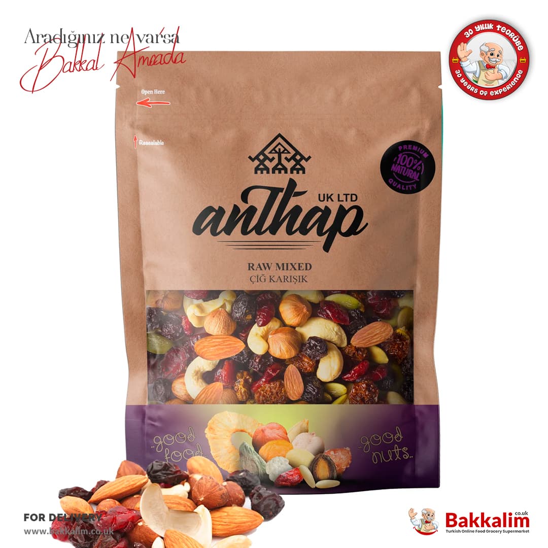 Anthap Mixed Nuts Raw 300g
