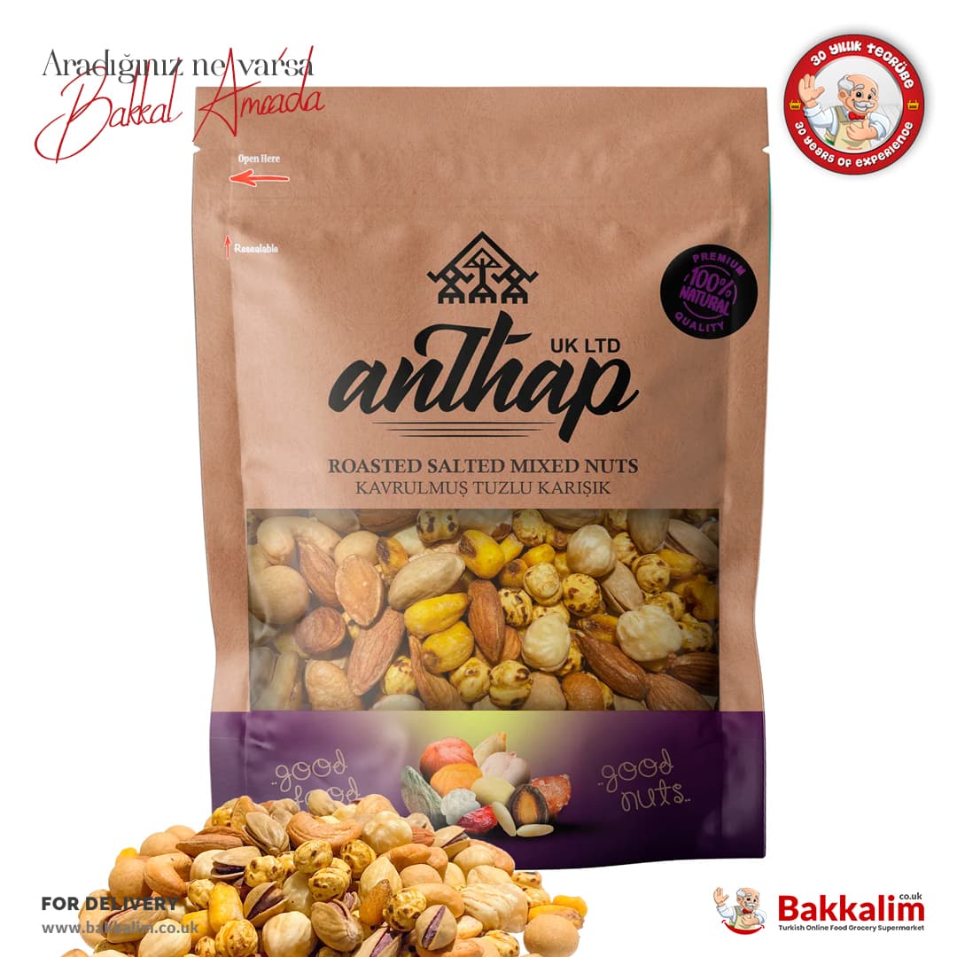 Anthap Mixed Nuts Roasted And Salted 300g