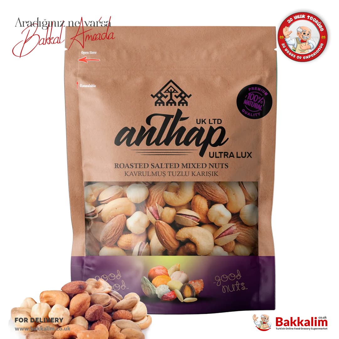 Anthap Ultra Lux Mixed Nuts Roasted and Salted 1000g