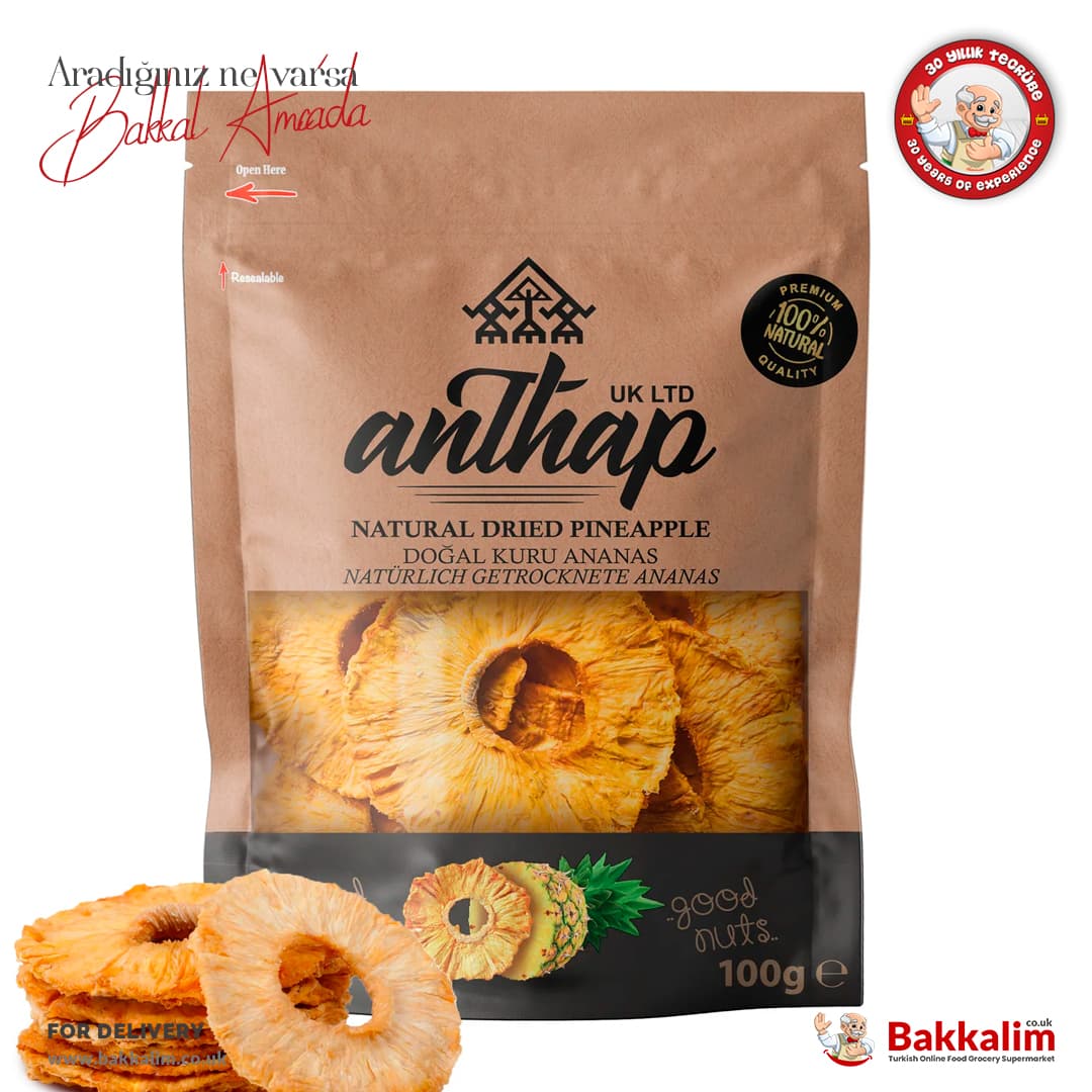 Anthap Natural Dried Pineapple 100g