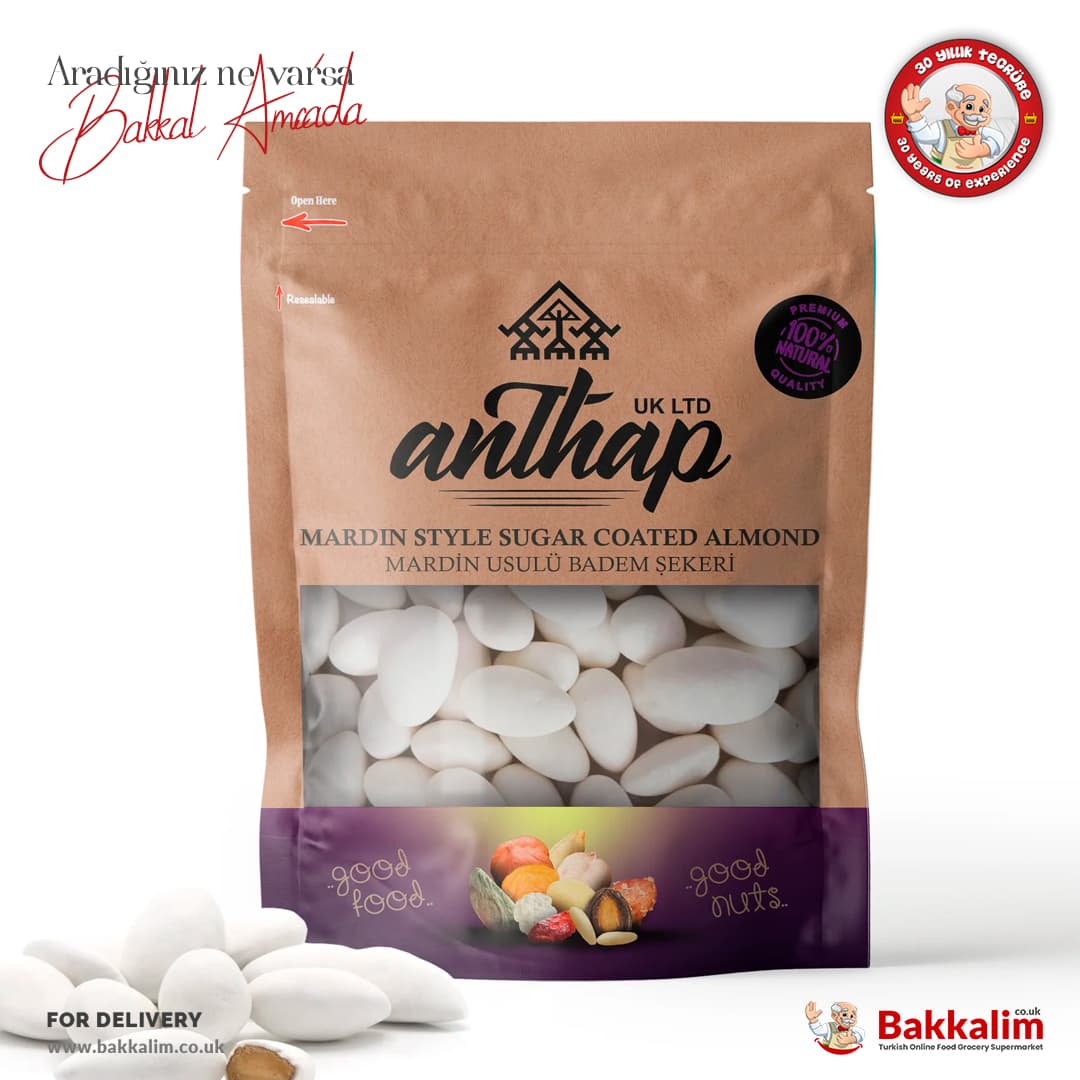 Anthap Sugar Coated Almond Mardin style 150g