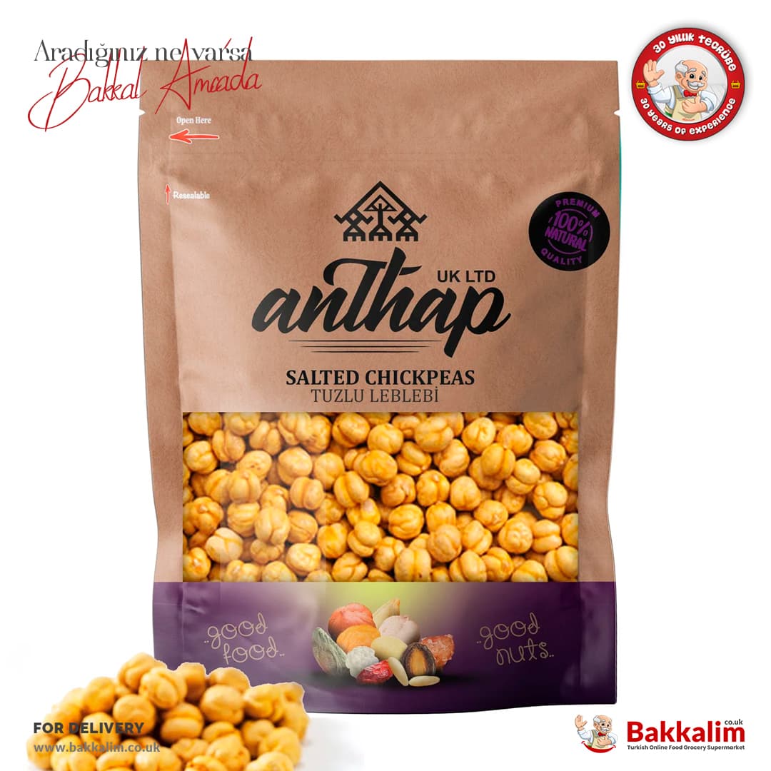 Anthap Chickpeas Roasted And Salted 1000g
