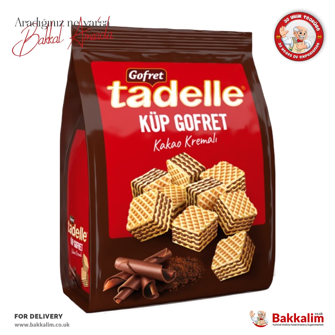 Tadelle Cocoa Cream Wafer Cubes 200g