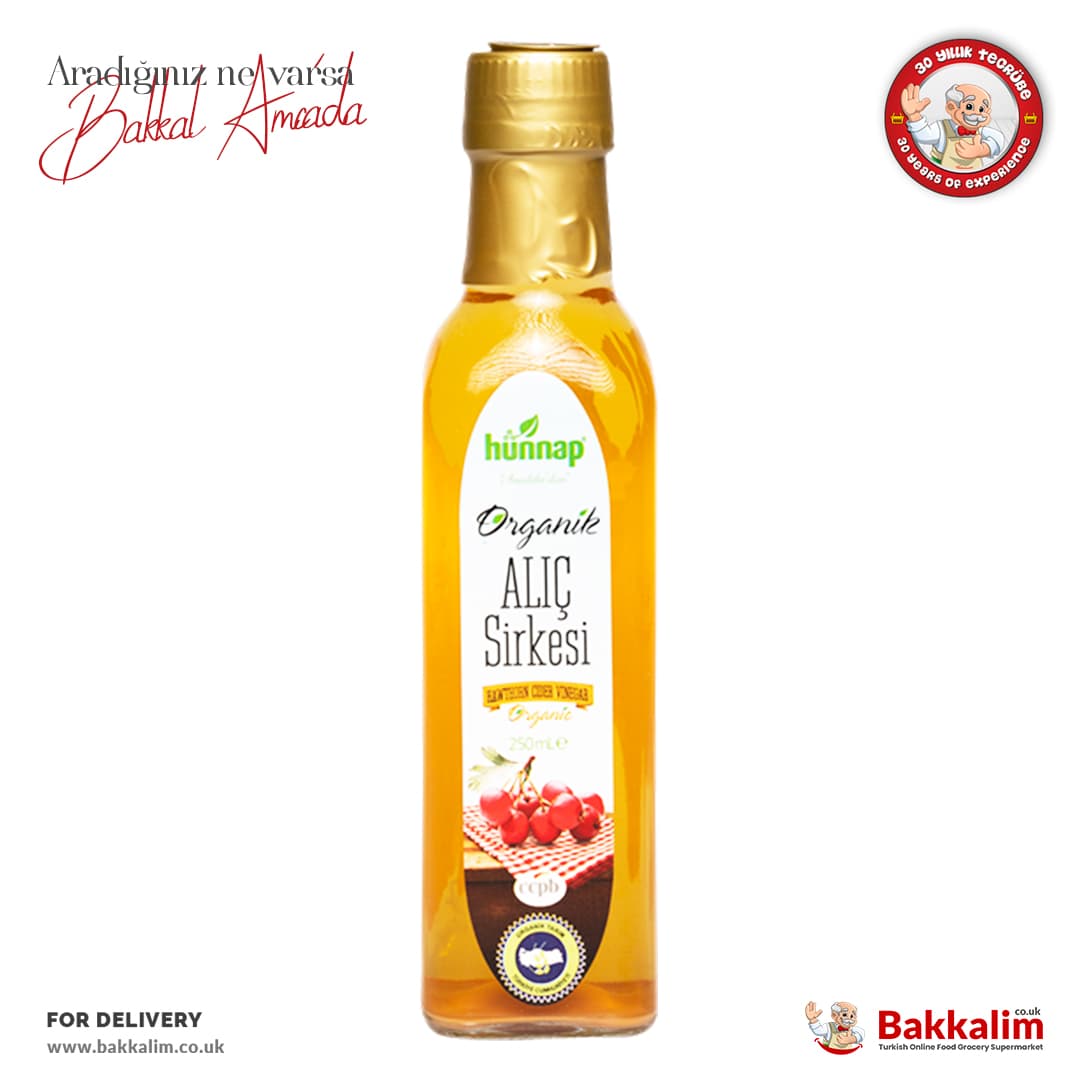 Hunnap 250ml Organic Hawtborn Vinegar