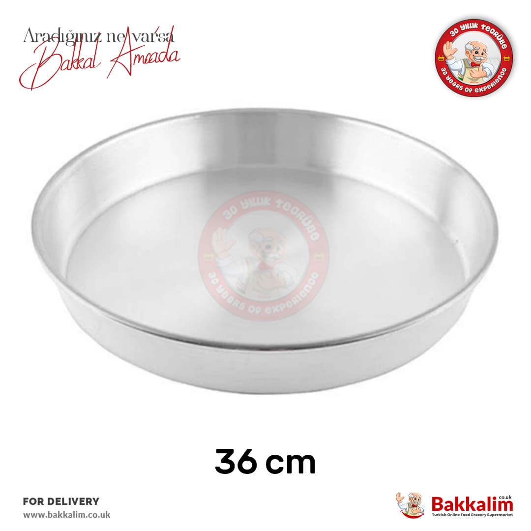 Arkar 36 cm Aluminium Pizza Borek Tray