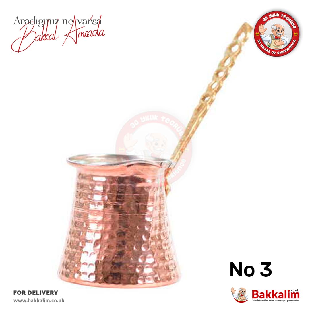Turkish Copper Coffee Pot No 3
