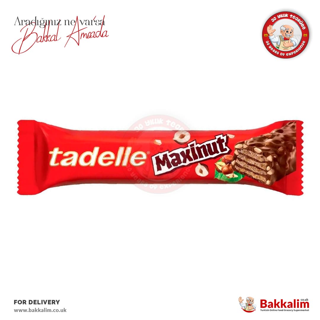 Tadelle Maxinut Wafer with Hazelnut 30g