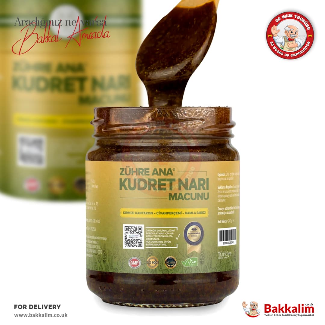 Zuhre Ana Natural Bitter Melon Paste 240g