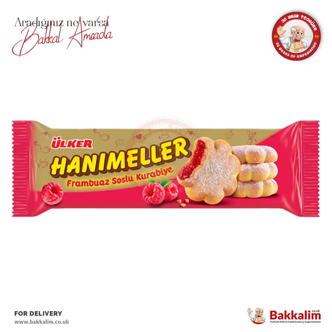 Ulker Hanimeller Raspberry sauce Cookies 94g