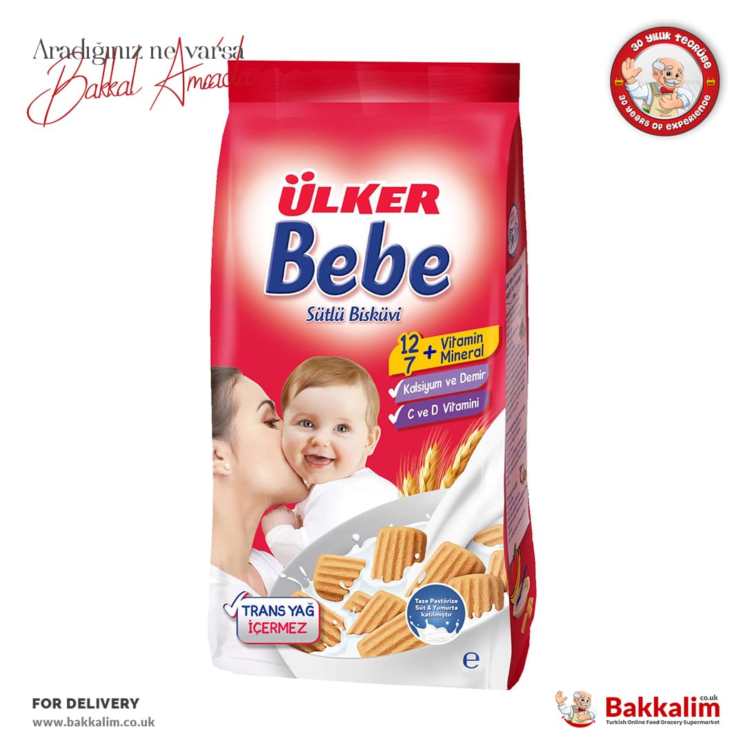 Ulker Bebe Milky Biscuits 172g
