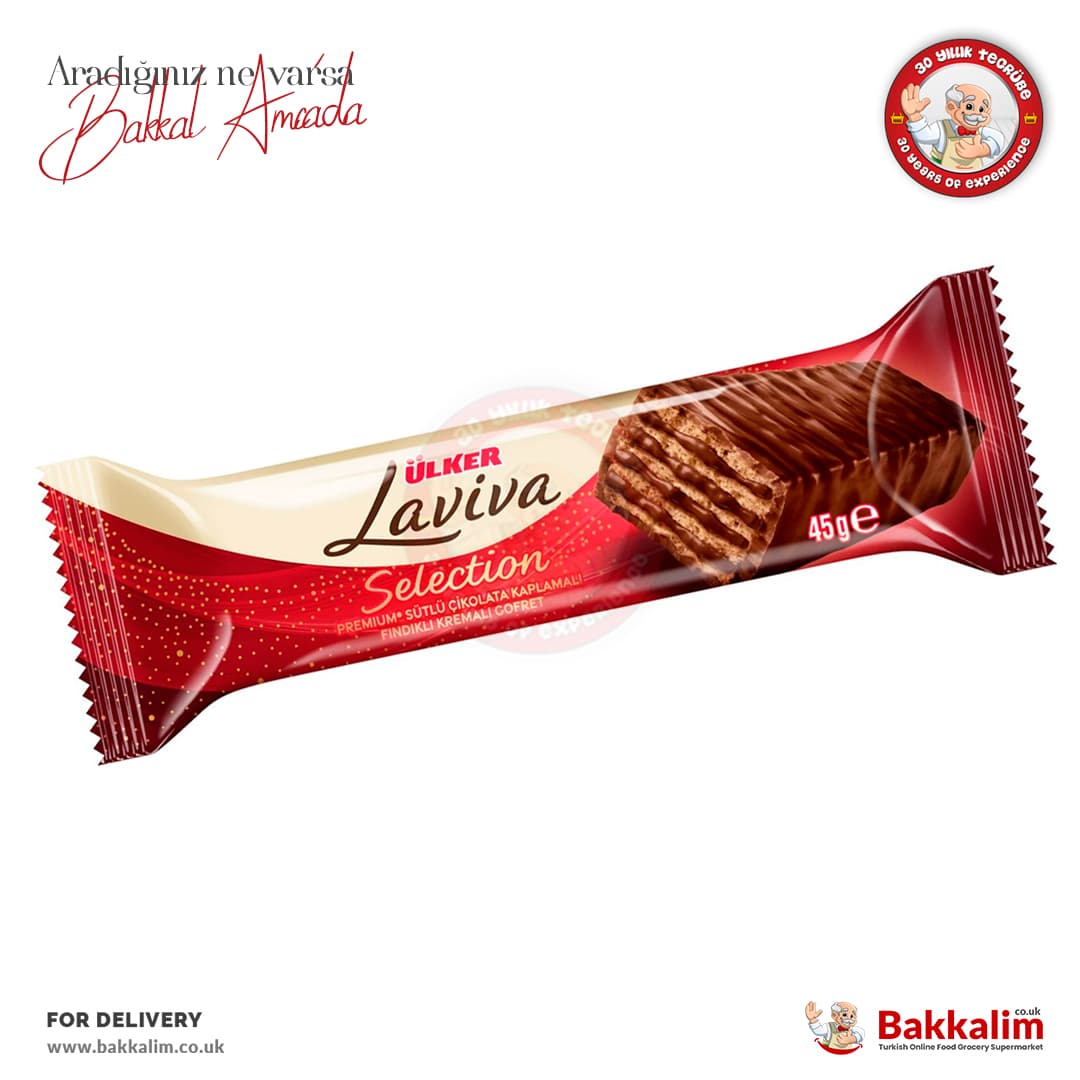 Ulker Laviva Selection Premium Milky Wafer 45g