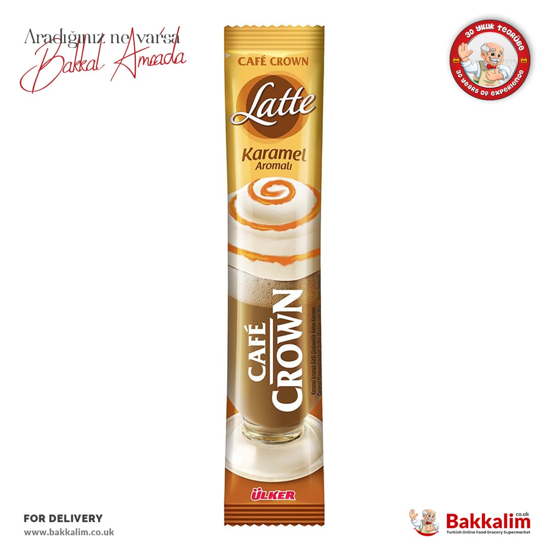 Cafe Crown Latte With Caramel 17g