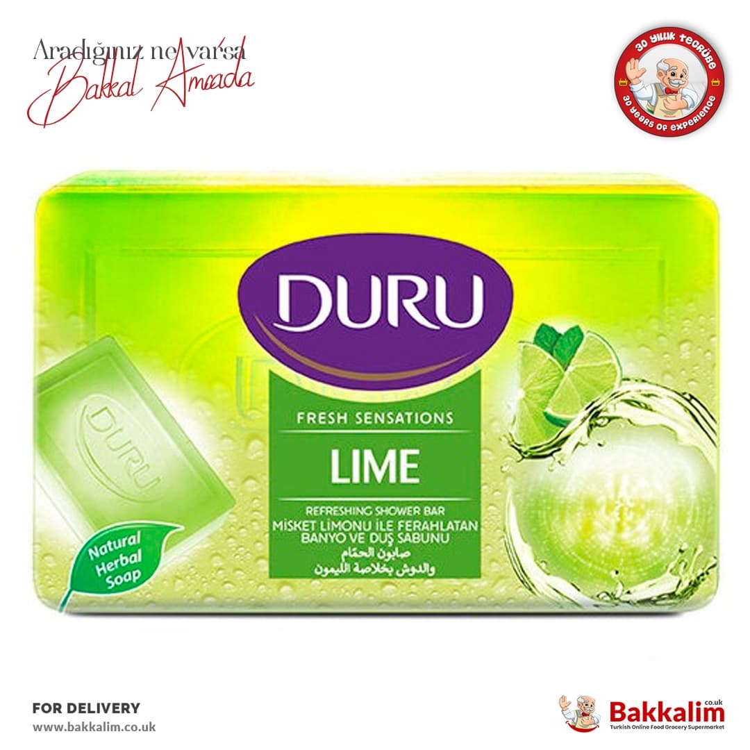 Duru Lime Refreshing Shower Bar 600g Natural Soap