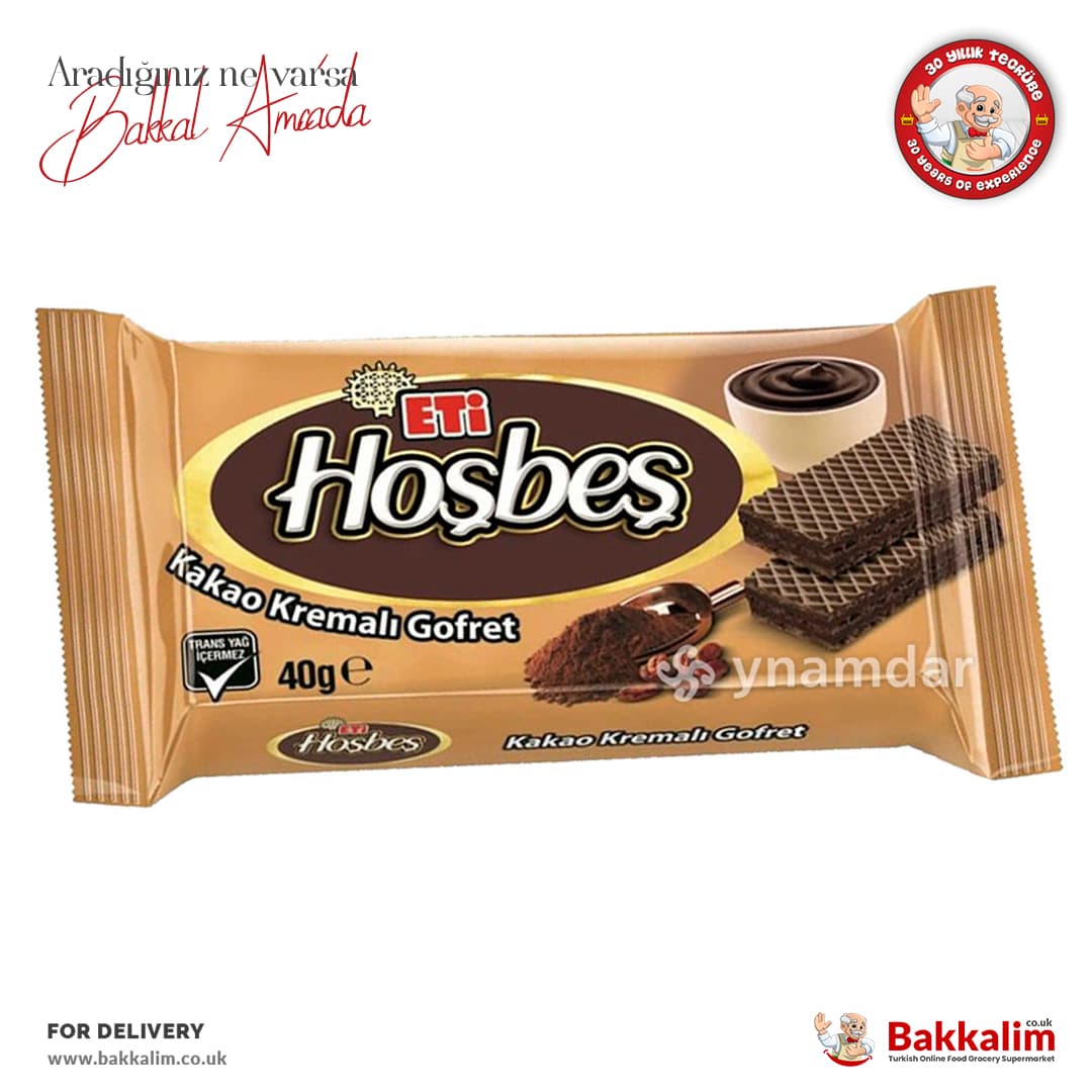 Eti Hosbes Wafer With Cocoa Cream 40g