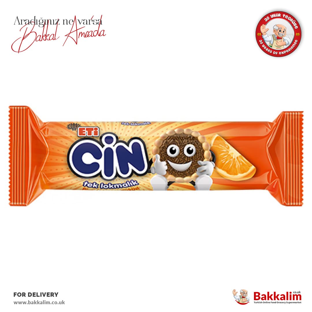 Eti Cin Orange Jelly Biscuits 114g