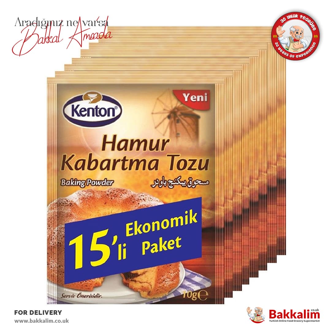 Kenton Baking Powder 15 Pcs 10g