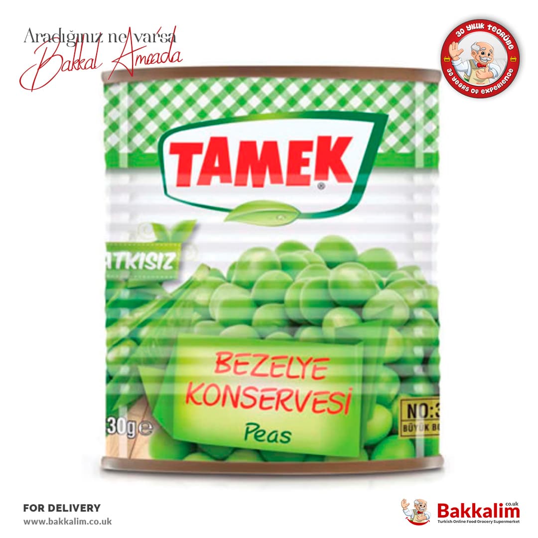 Tamek Canned Peas 830g