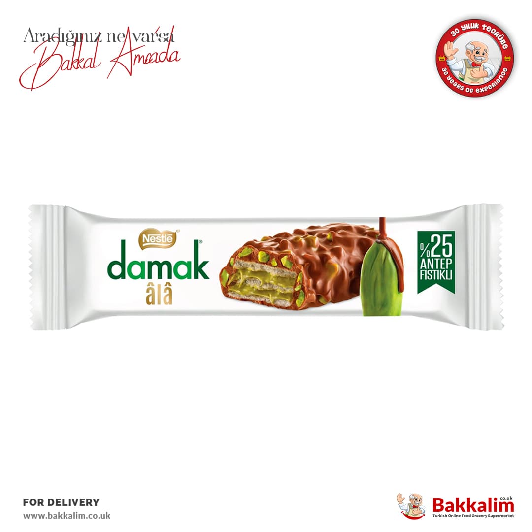 Nestle Damak Ala Wafer With Pistachio 30g