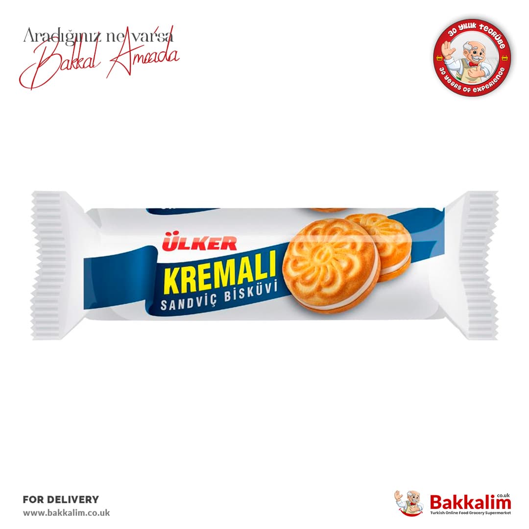 Ulker Cream Sandwich Biscuits 61g