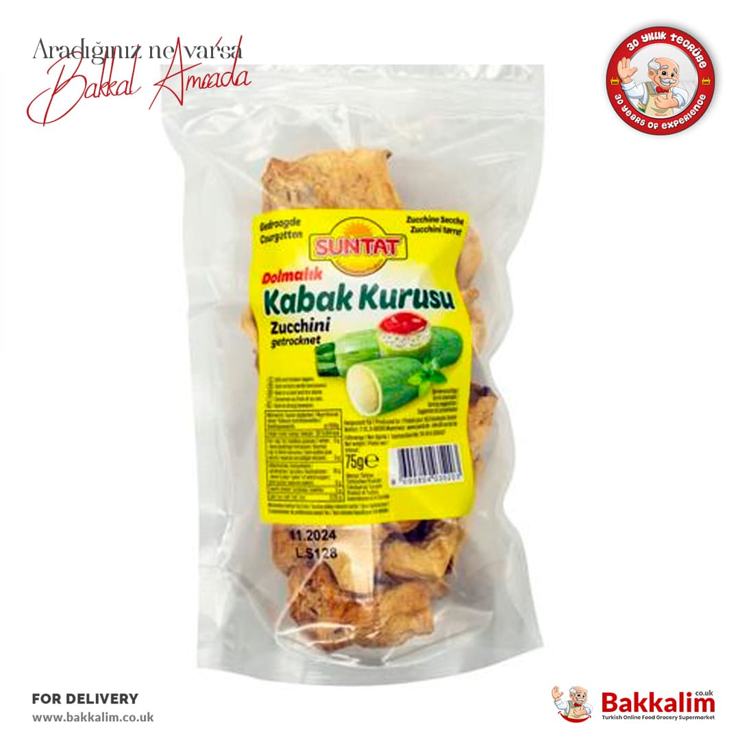 Suntat Dried Courgettes 75g