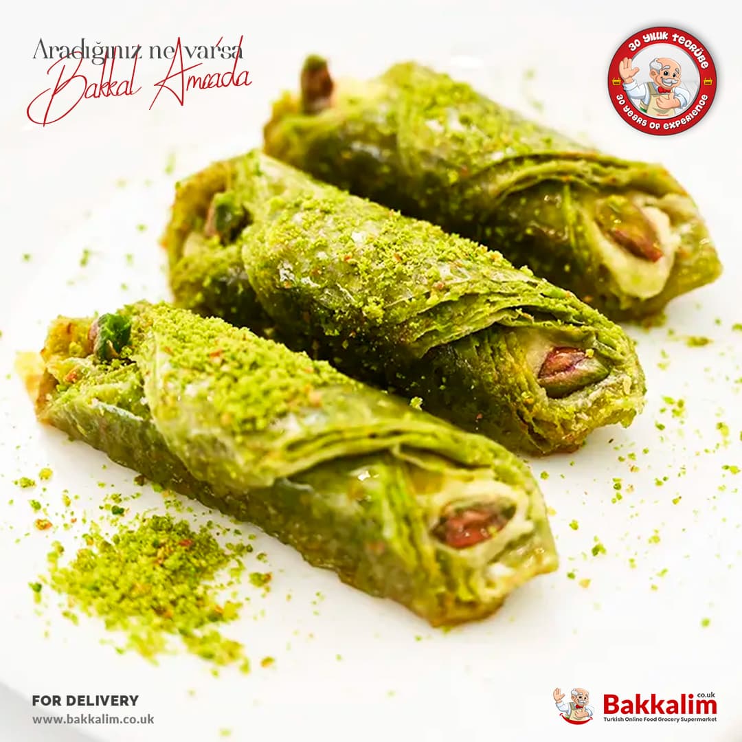 Sehri Antep 500g Anthap Style Pistachio Mendil Baklava
