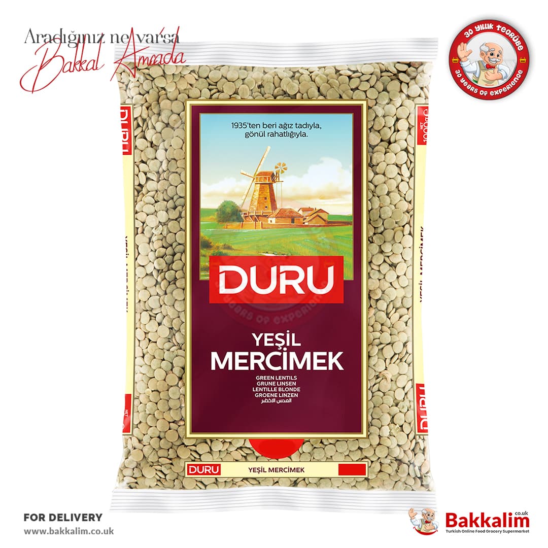 Duru Green Lentils 2000g