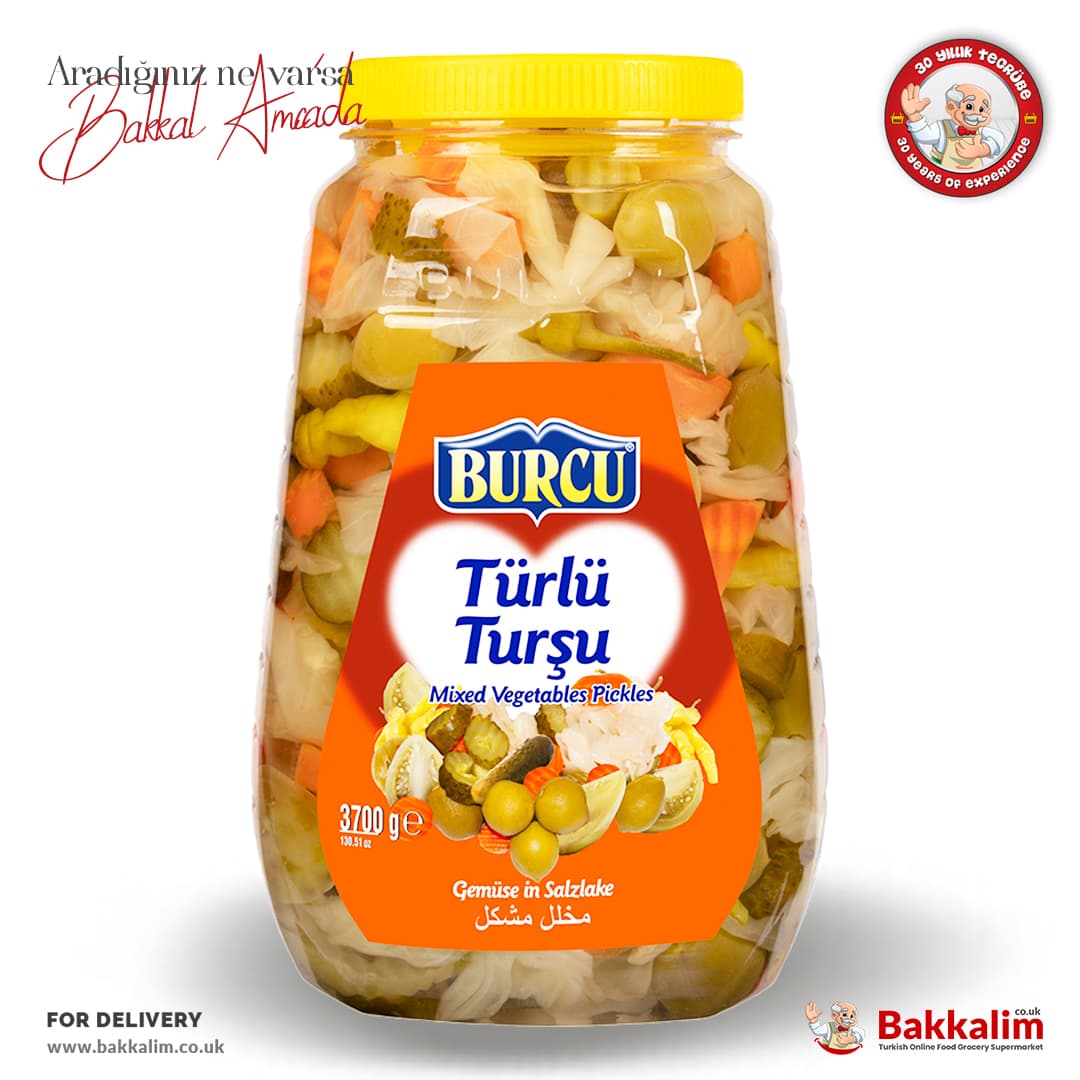 Burcu 3700g Mixed Vegetables Pickles
