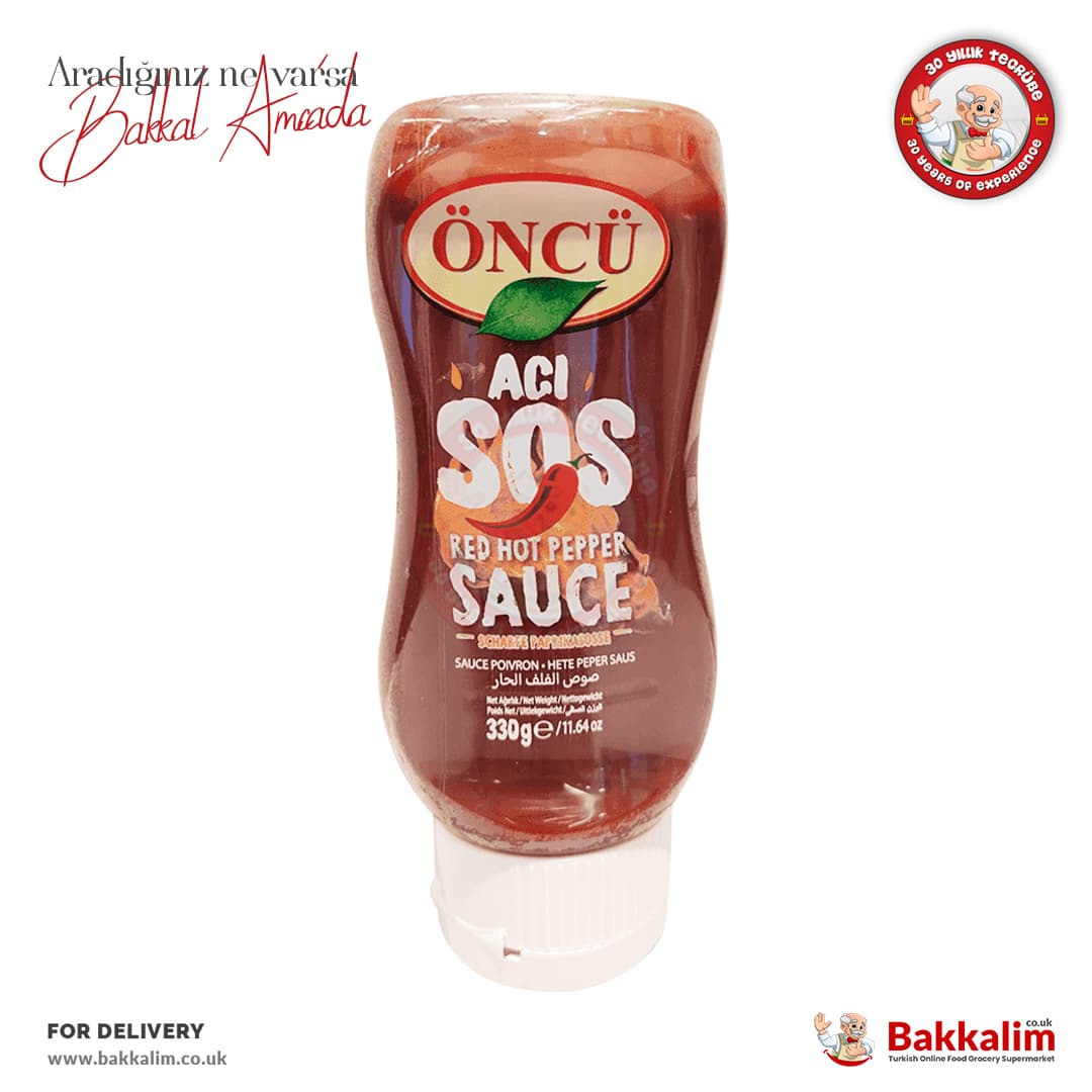 Oncu Hot Pepper Sauce 330g