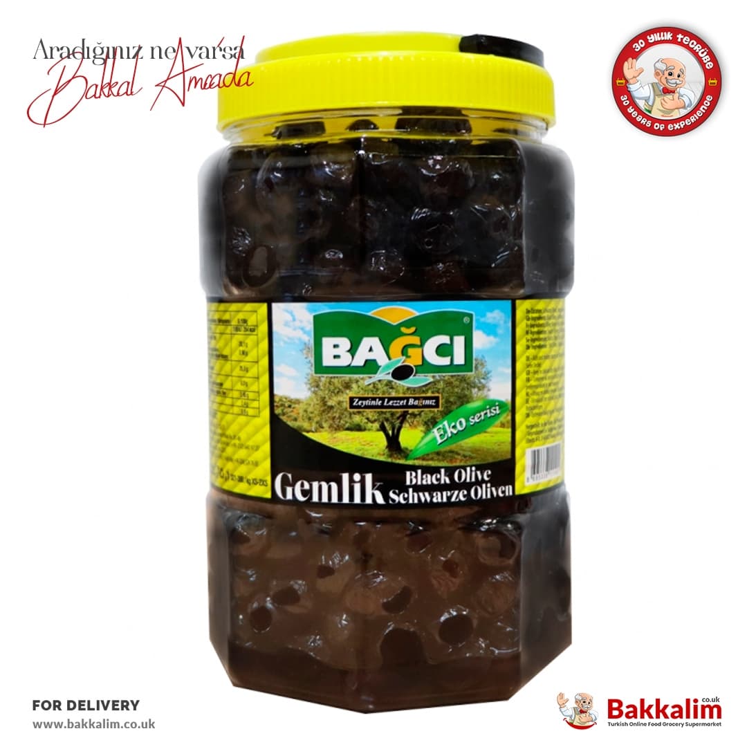 Bagci 1500gr Gemlik Black Olive Eco